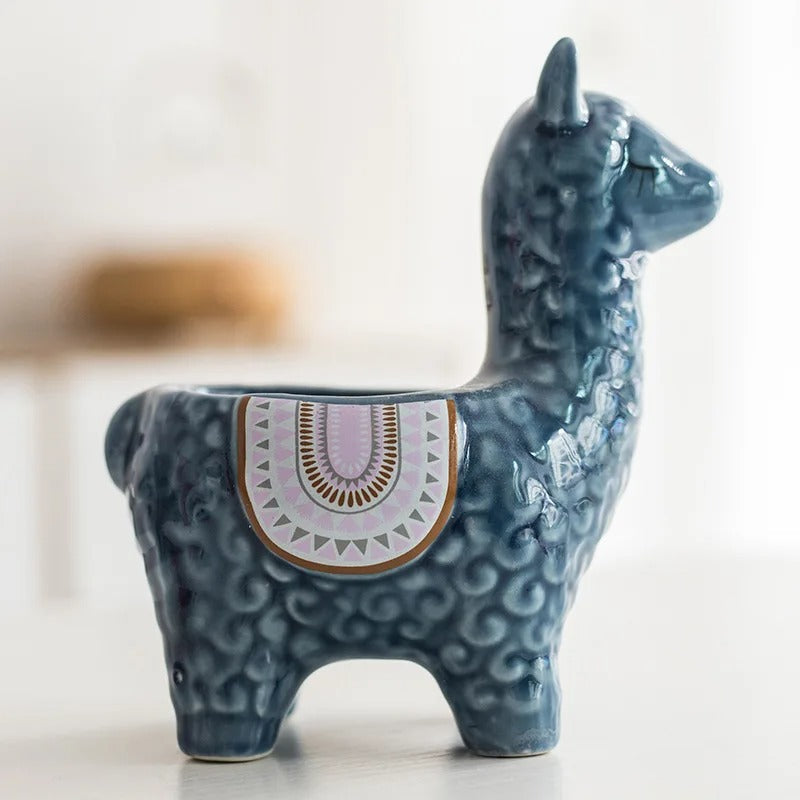 AlpacaBloom – Dejlig alpaca-krukke til din indretning