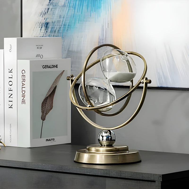 SereniTime - Elegant timeglas med beroligende sandstrøm og stil