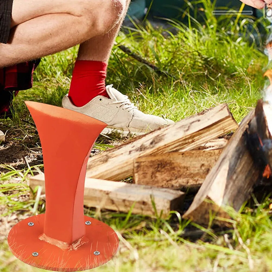 WoodSplit – Bærbar trækløver til nem forberedelse af brænde og udendørs brug