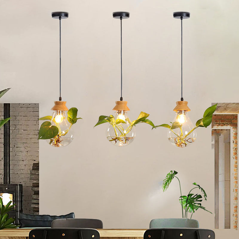 AviaryLuxe – Hængende plantelampe med fugleburdesign til elegant omgivende belysning