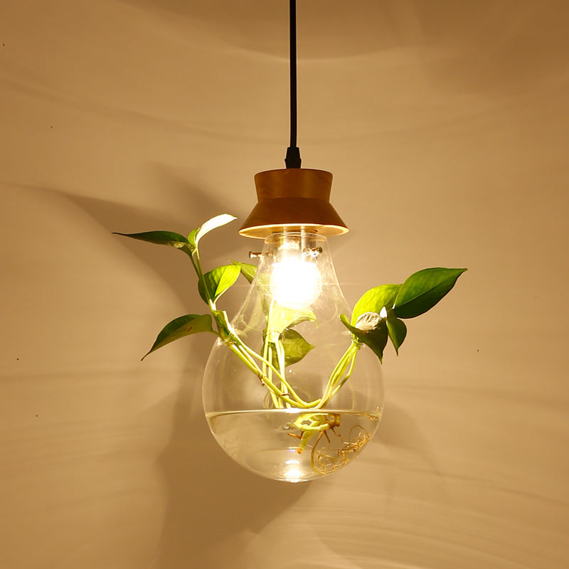 AviaryLuxe – Hængende plantelampe med fugleburdesign til elegant omgivende belysning