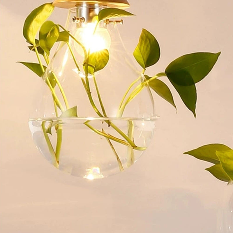 AviaryLuxe – Hængende plantelampe med fugleburdesign til elegant omgivende belysning