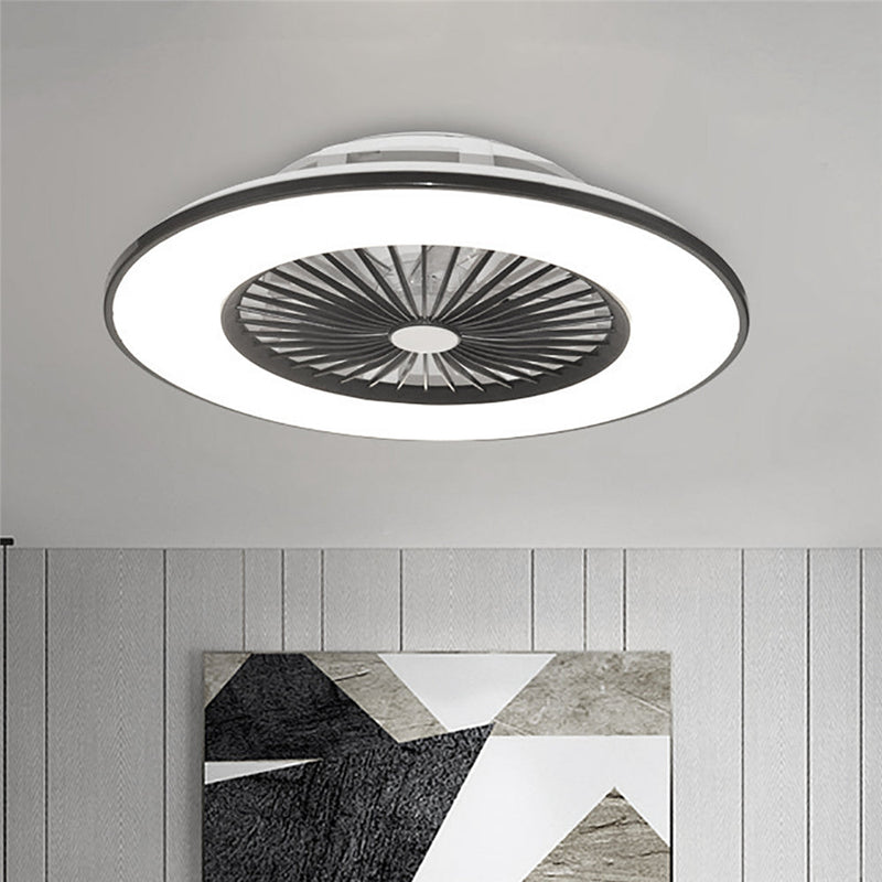 FanGlow– Slank LED loftsventilator med ventilation og stilfuld belysning for hjemmekomfort