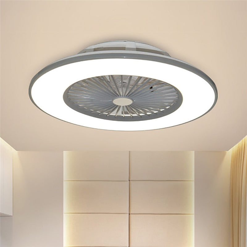 FanGlow– Slank LED loftsventilator med ventilation og stilfuld belysning for hjemmekomfort