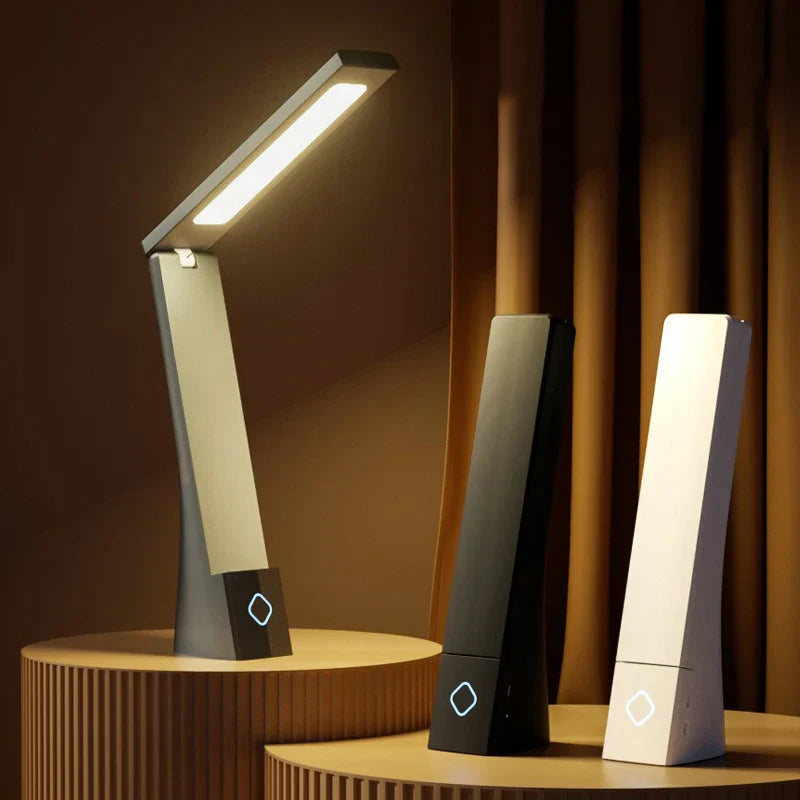 FlexiGlow - Dæmpbar LED-skrivebordslampe med fleksibel arm og USB-strøm