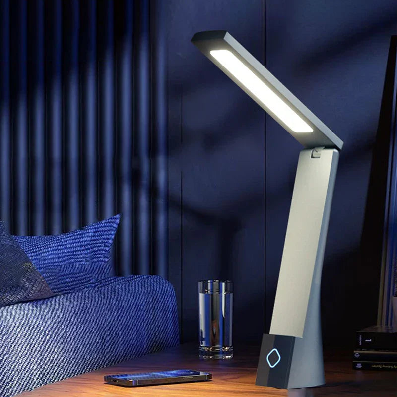 FlexiGlow - Dæmpbar LED-skrivebordslampe med fleksibel arm og USB-strøm