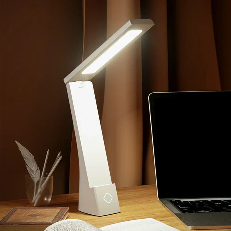 FlexiGlow - Dæmpbar LED-skrivebordslampe med fleksibel arm og USB-strøm