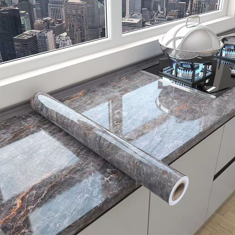 MarbleStick – Alsidigt marmormønstret selvklæbende kontaktpapir til nemme opdateringer