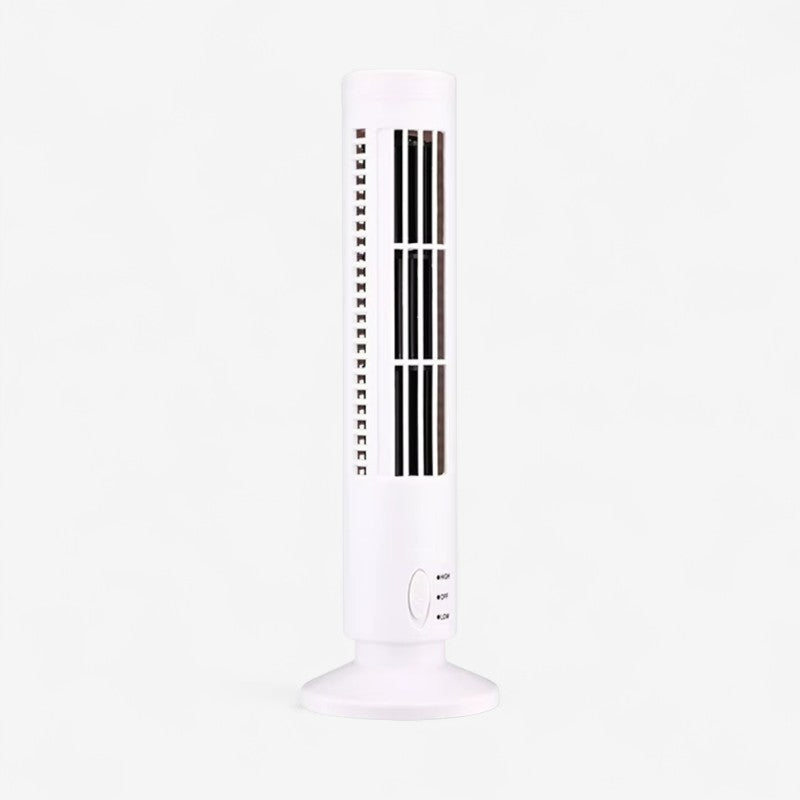 AirFlow - USB-drevet Tårnventilator med Design uden blade