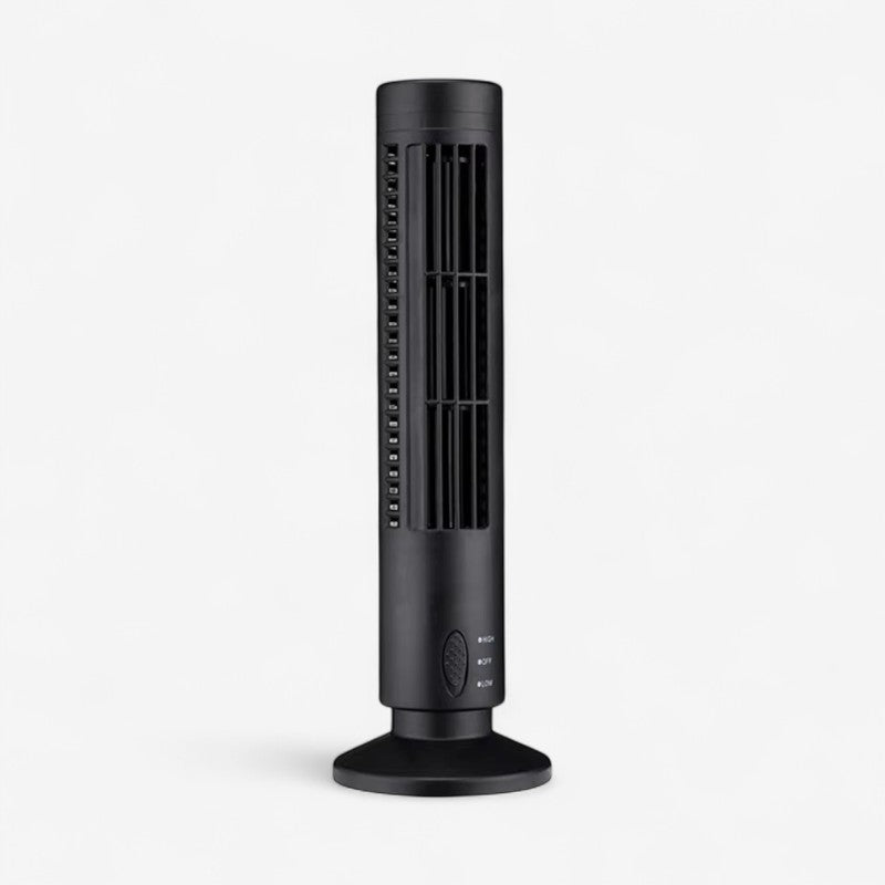 AirFlow - USB-drevet Tårnventilator med Design uden blade
