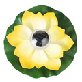 LotusGlow – Solcelledrevet Flydende Lotusblomst LED Lampe til Dam og Terrasse