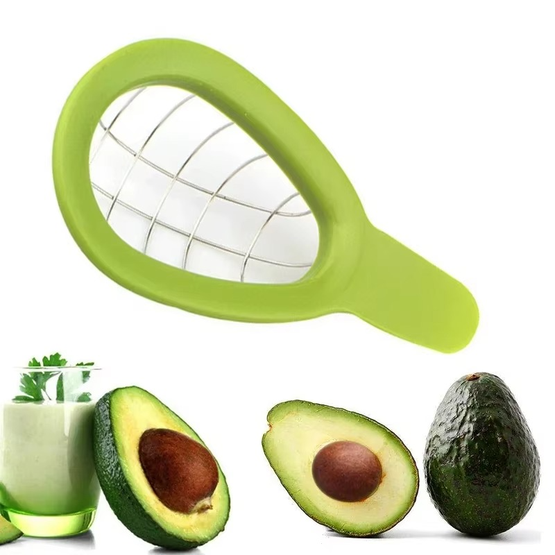 AvoDicer – Avocadoskærer i rustfrit stål til perfekte tern