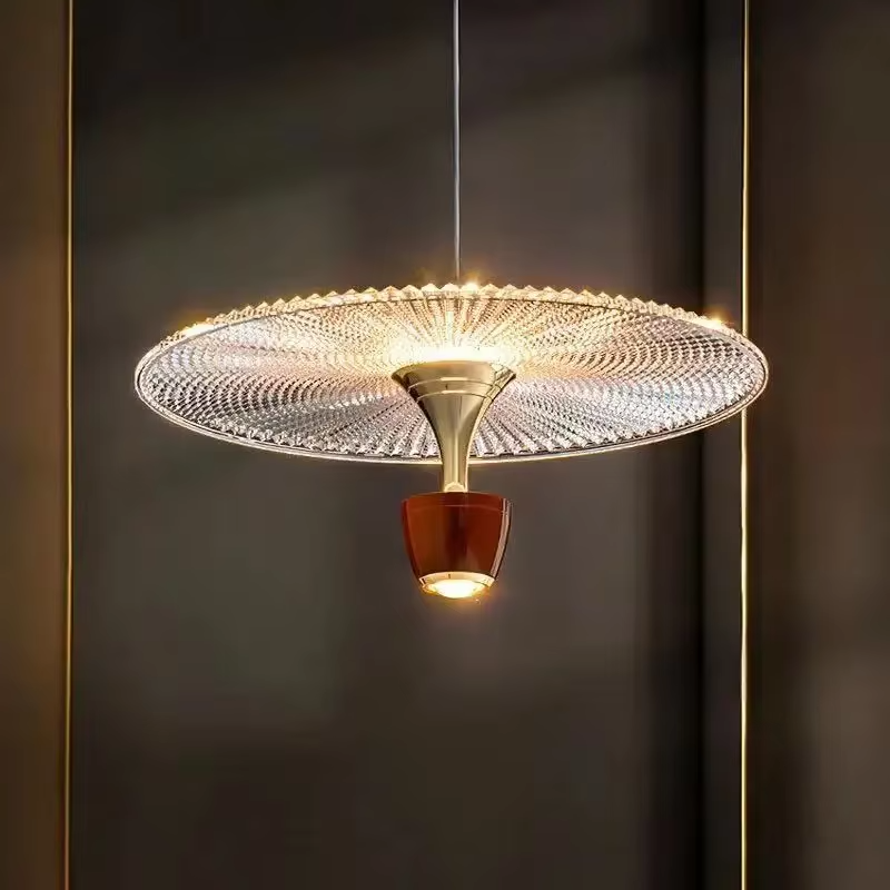 LumaDisc – Moderne skiveformet LED-loftlampe med varm glød