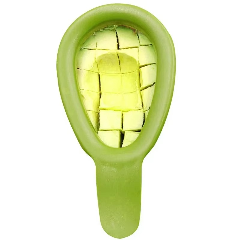 AvoDicer – Avocadoskærer i rustfrit stål til perfekte tern