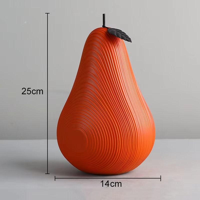 FruitForm - 3D æble- og pæreskulptursæt til kunstnerisk indretning