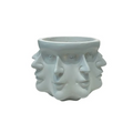 FaceBloom – Moderne 3D-ansigtsdesign-urtepotte til kunstneriske accenter