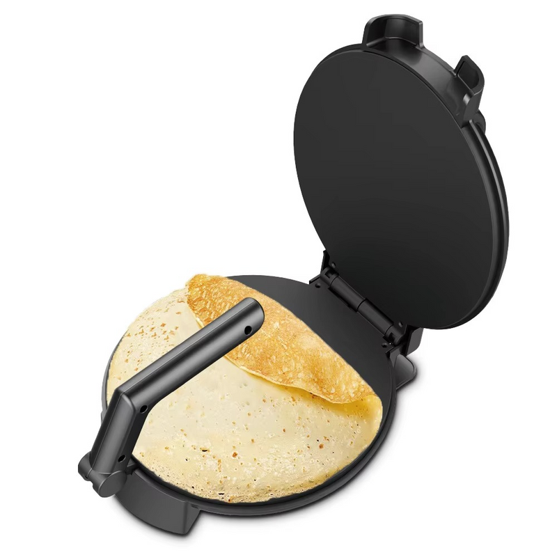 QuietHeat - Crepe-maskine med jævn opvarmning og stille drift for perfekte fladbrød