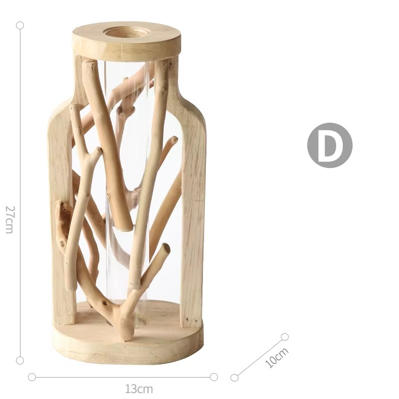 WoodNest – Kunstnerisk trævase med kreativt, greninspireret design til planter