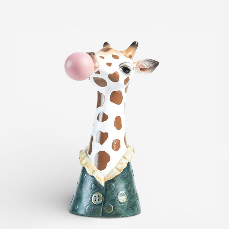 BubbleNest – Giraffe boble blæsende Kreativ Vase til Hjemmet