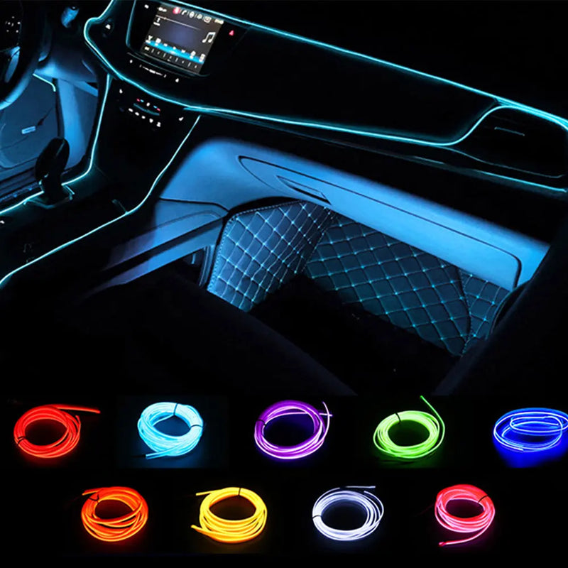 MultiGlow – LED-lysbånd til stilfuld bilinteriørbelysning