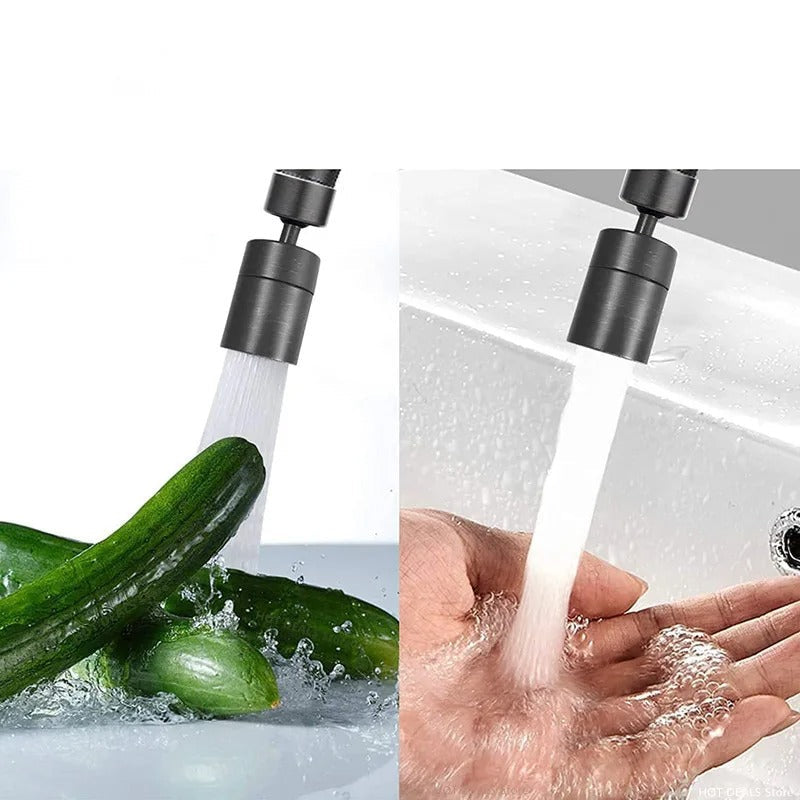 FlexSpray – 360° roterende vandhanespray med justerbar vandstrøm for nem rengøring