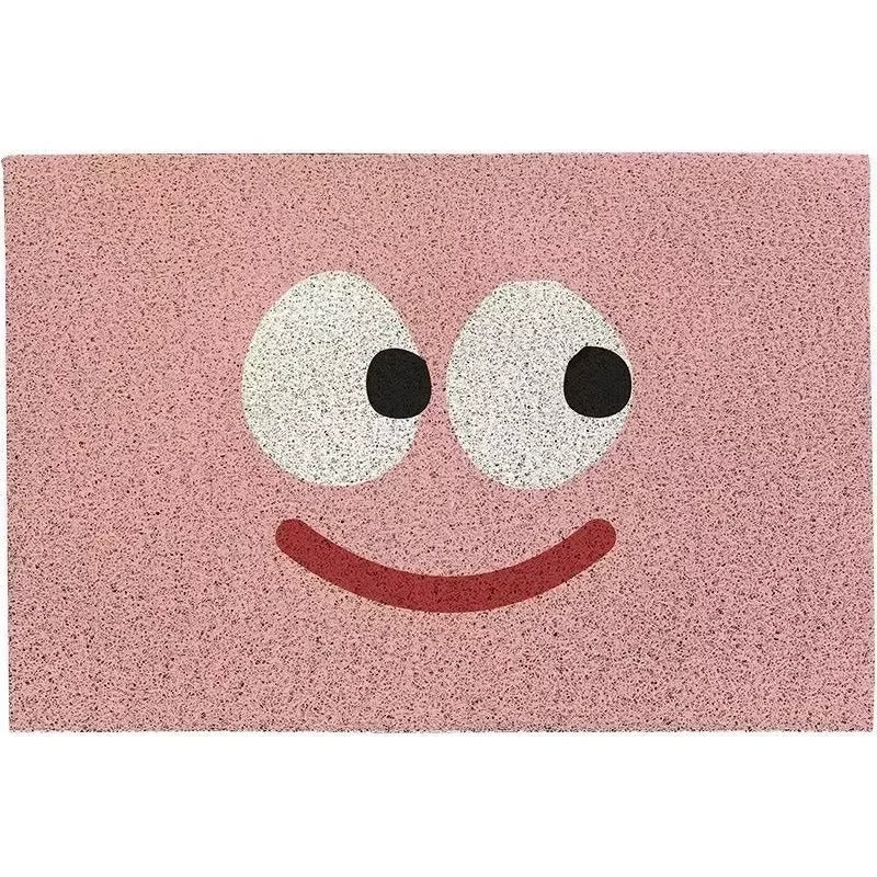 CheekyMat - Moderne dørmåtte med smiley design og skridsikker overflade