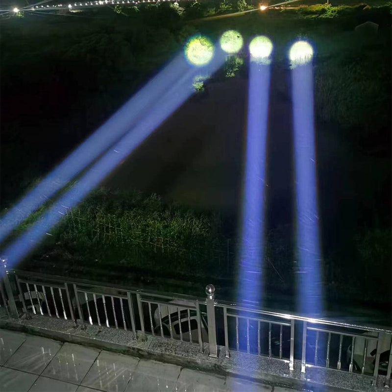 UltraBeam – Kraftig 10,000 Lumen lommelygte med Power Bank-funktion og lang rækkevidde