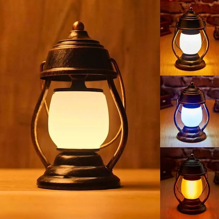 FlameGlow - Oplaadbare Camping LED Lantaarnlamp