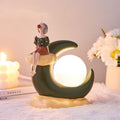DreamGlow - Bubble Girl Natlampe med blød glød og drømmende design