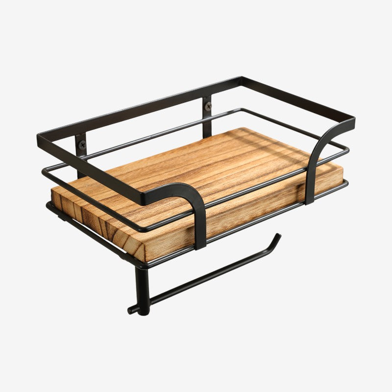 PaperLoom – Væghængt opbevaringshylde med papirholder