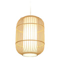 WovenNest – Håndvævet bambus- og rattan vintage-pendellampe