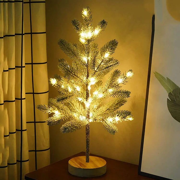 PineGlow - Pine Tree LED lampe i Bonsai-stil til naturlig boligindretning