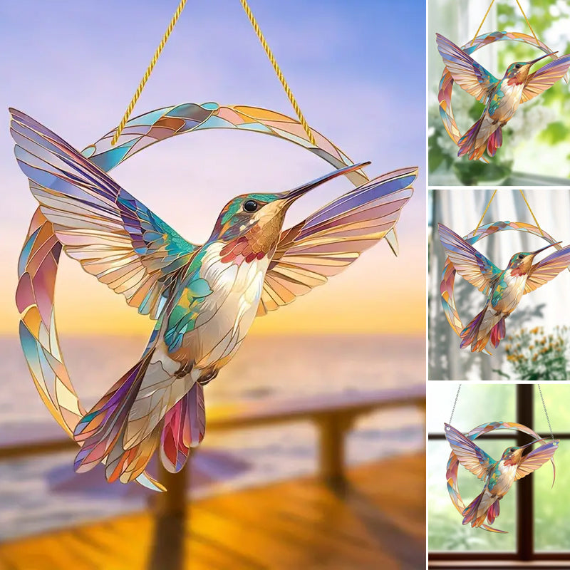 LumiWings – Levende Hummingbird Suncatcher til enestående vinduesindretning