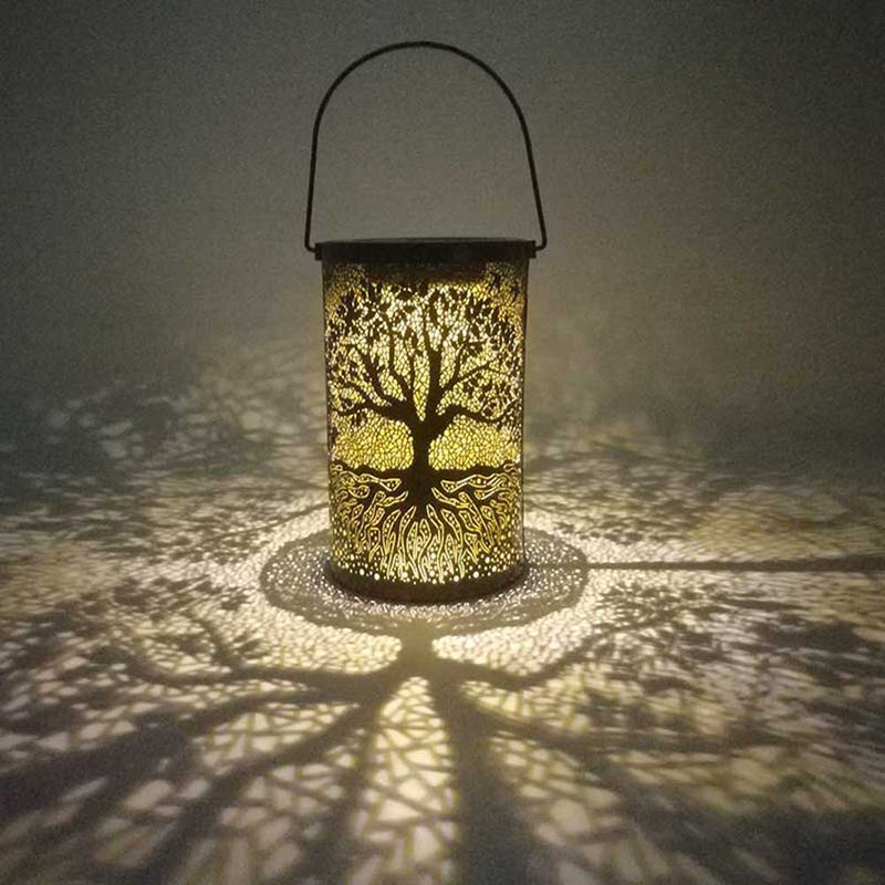 GlowPail - Cylindrisk lanterne der kaster magiske skygger i haven