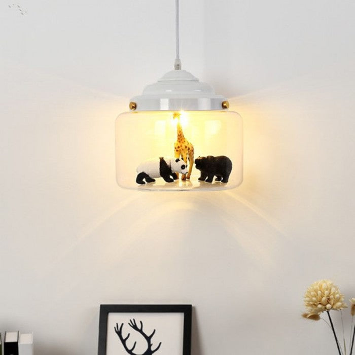 JoyGlow - Little Zoo Pendellampe Med Stilfuldt Design