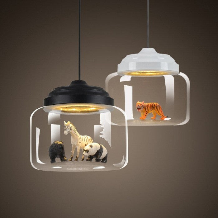 JoyGlow - Little Zoo Pendellampe Med Stilfuldt Design