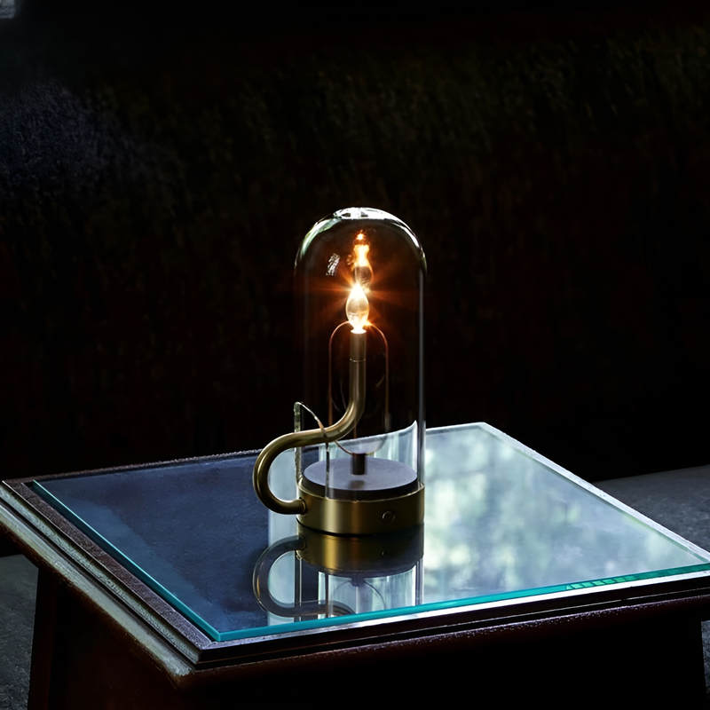 WaterDrop Glow – Trådløs LED-flammelampe med dæmpbart lys for en elegant atmosfære