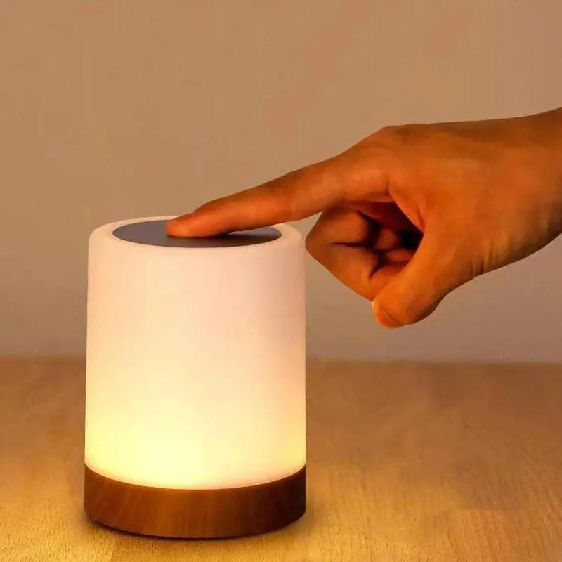 MoodGlow - Genopladelig Mood Lampe med Touch Control