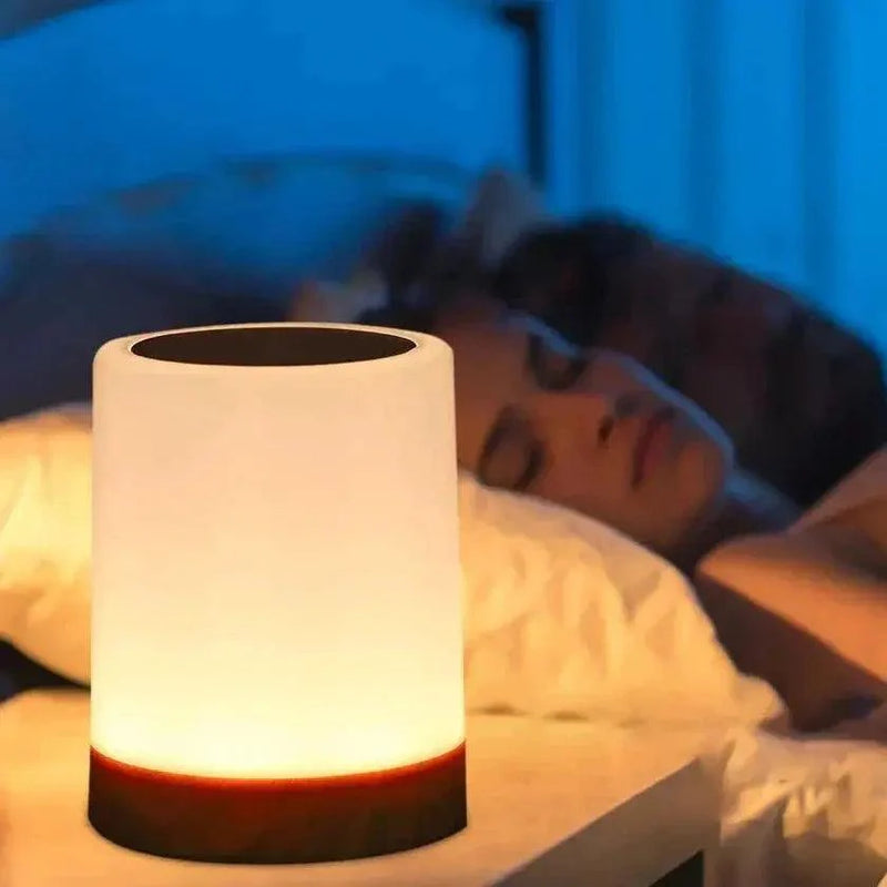 MoodGlow - Genopladelig Mood Lampe med Touch Control