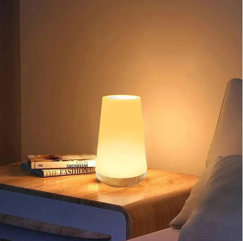 MoodGlow - Genopladelig Mood Lampe med Touch Control