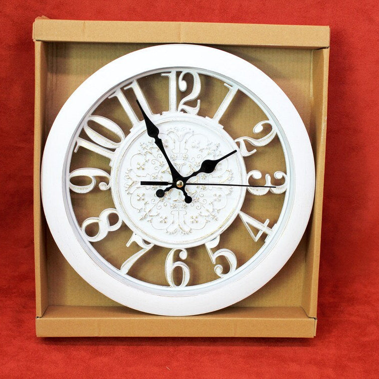 PureSync – klassisk batteridrevet vægur med lydløst urværk