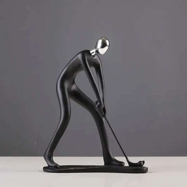 FloatAura - Elegant svævende figurskulptur til moderne og dynamisk boligindretning