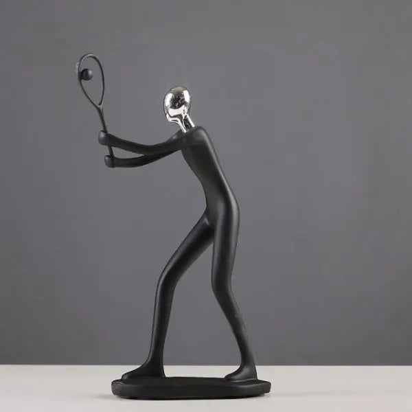 FloatAura - Elegant svævende figurskulptur til moderne og dynamisk boligindretning