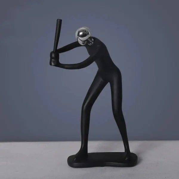 FloatAura - Elegant svævende figurskulptur til moderne og dynamisk boligindretning