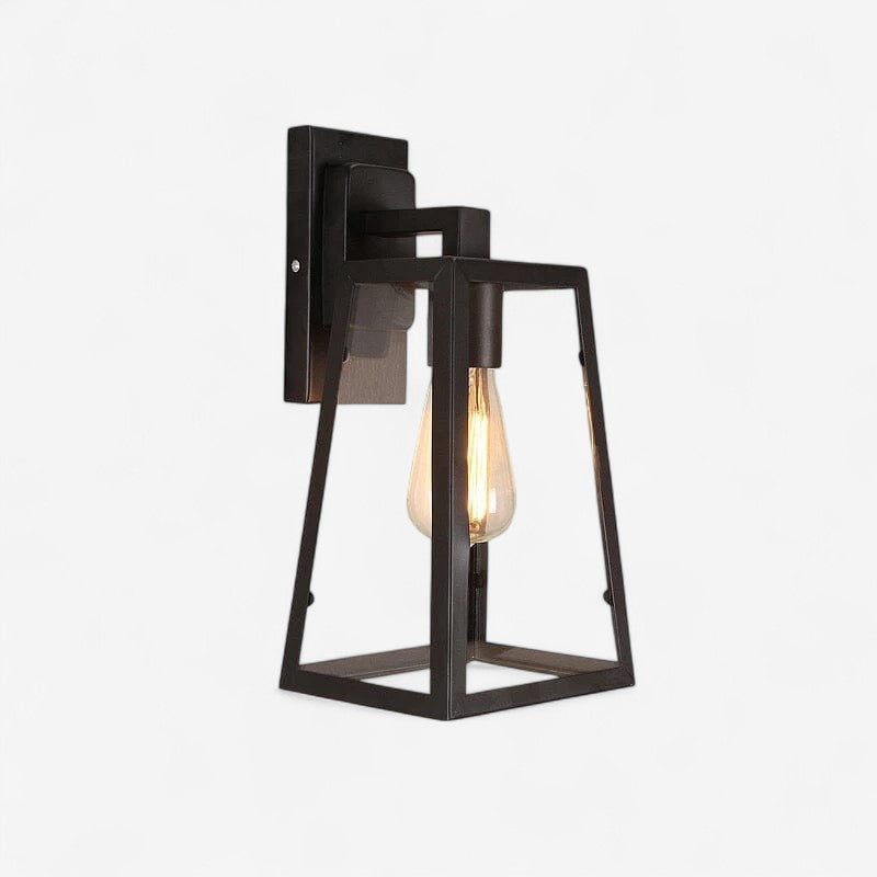 LumoEdge - Udendørs Væglampe med Struktureret Design