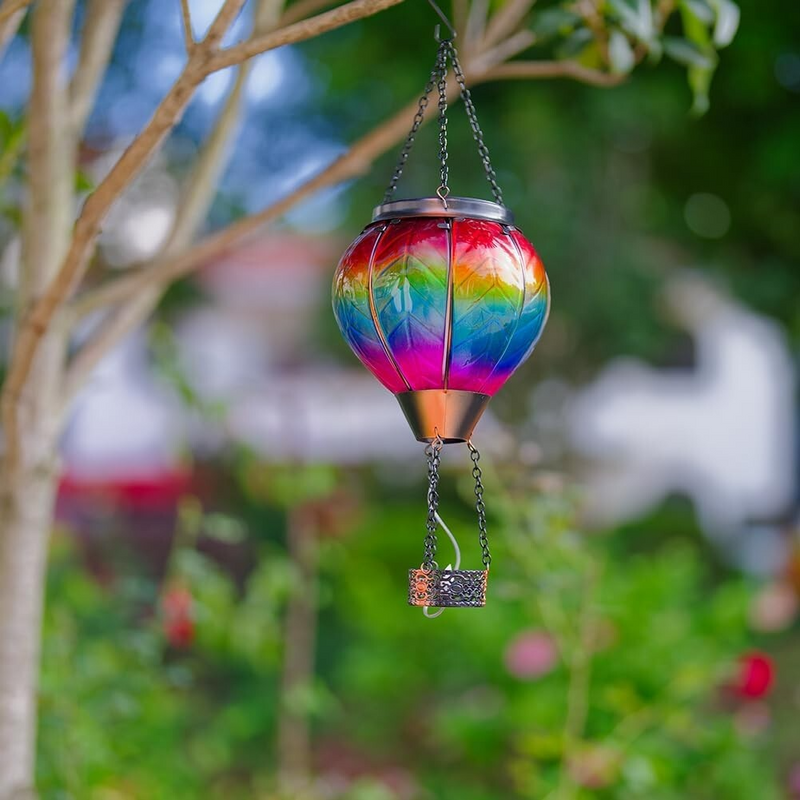 AirBalloon – Solcelledrevet udendørs ballonlampe til elegant havebelysning
