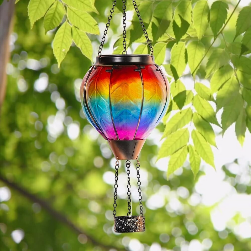 AirBalloon – Solcelledrevet udendørs ballonlampe til elegant havebelysning