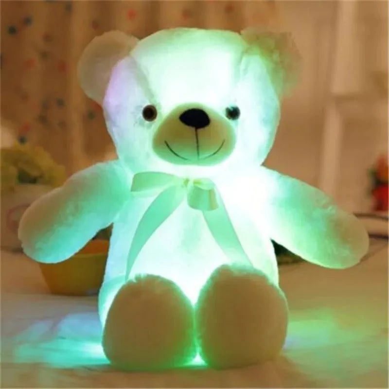 LumaBear - Farverig LED Bamse