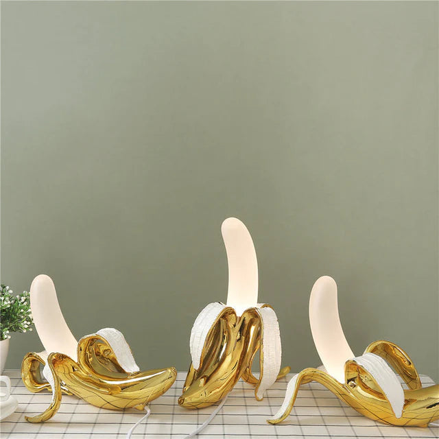 DecoBanana - Art Deco Bordlampe til Chic Hjemmedekoration