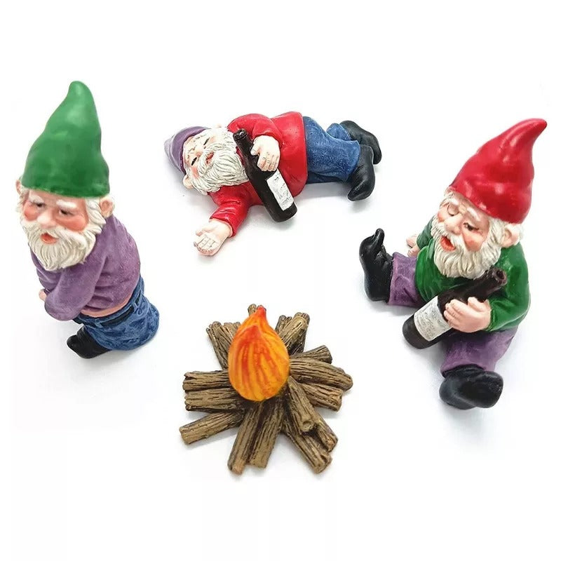TipsyTales - Underholdende Drunken Gnomes Til Havesjov